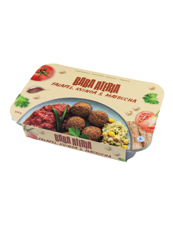 Baba Ateria: Falafel, kvinoa & matbucha