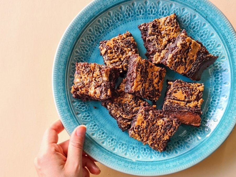 Tahini-brownies