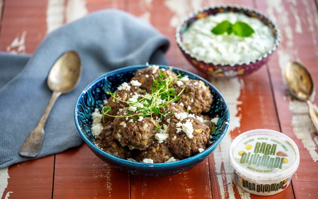 Välimerelliset jauhelihapyörykät